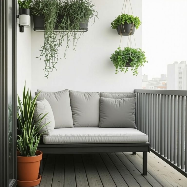 Aménager Petit Balcon : 6 Astuces DIY Pour Gagner de l’Espace