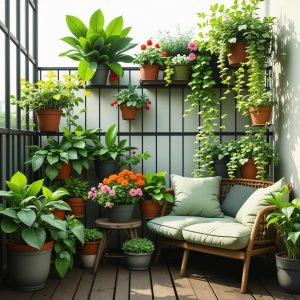 Aménager petit balcon : 5 idées jardinage faciles et pratiques