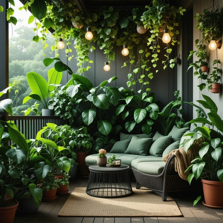 Aménager petit balcon : 6 astuces pour un espace vert cosy