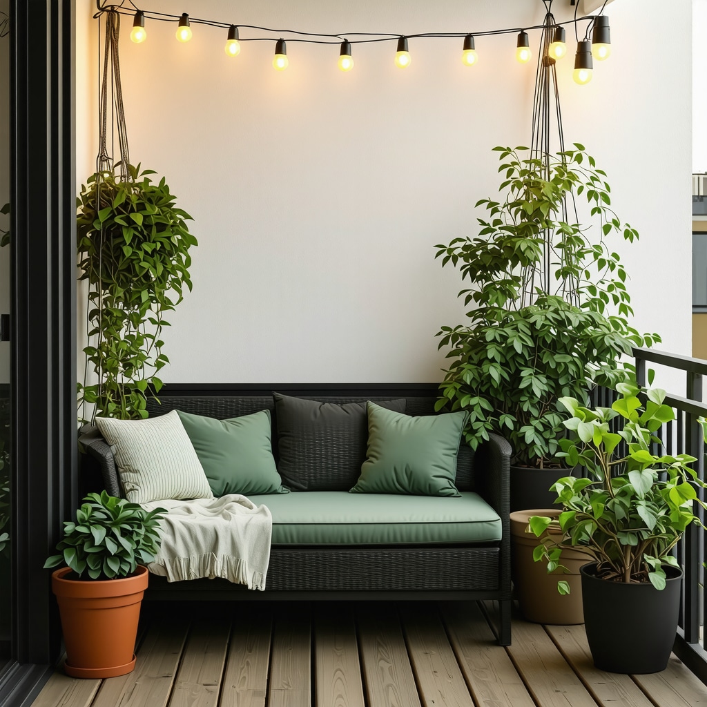 Aménager petit balcon : 7 idées déco pas cher et pratiques 2024