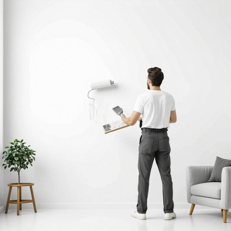 Comment peindre un mur blanc : guide rapide pour débutants