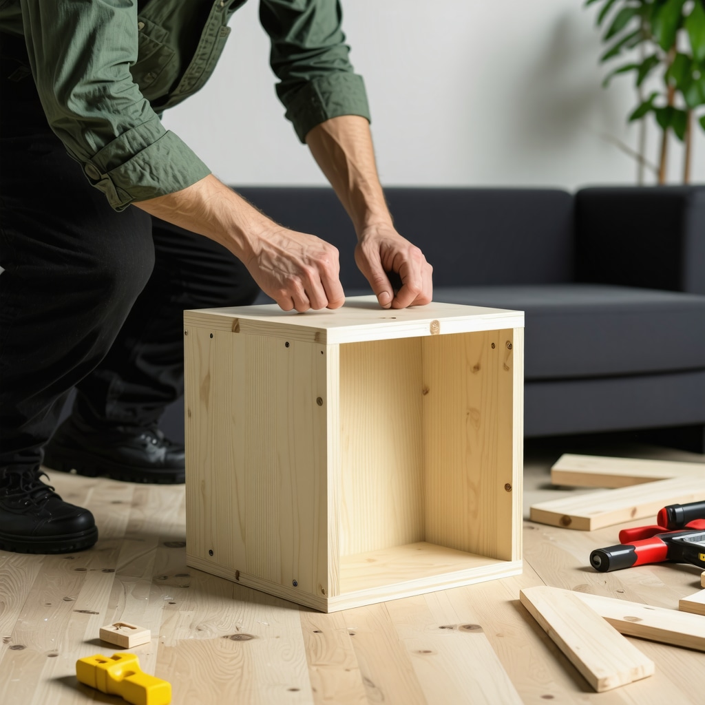 Fabriquer un meuble d’appoint facile : tuto DIY 2024