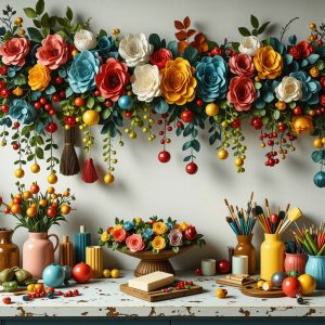 Recyclage créatif : créer des décorations originales avec vieux tissus