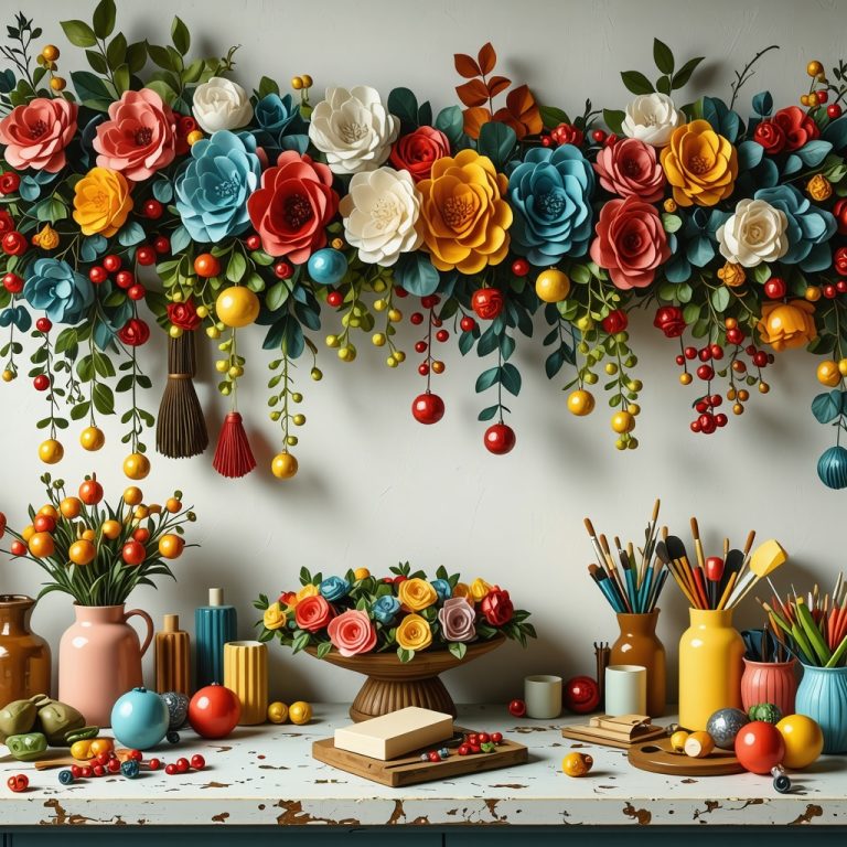 Recyclage créatif : créer des décorations originales avec vieux tissus