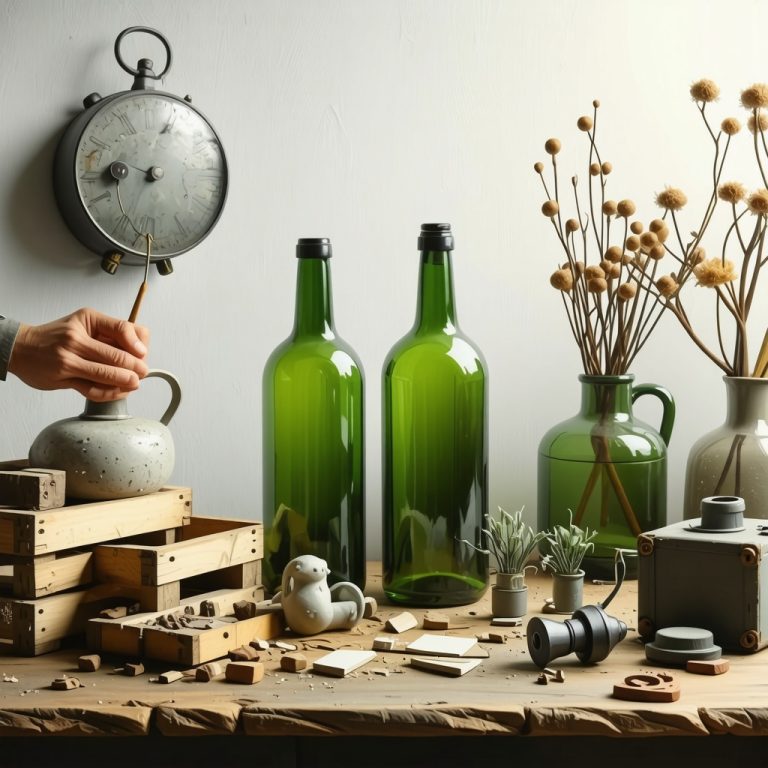Recyclage créatif : transformer vos vieux objets en déco unique