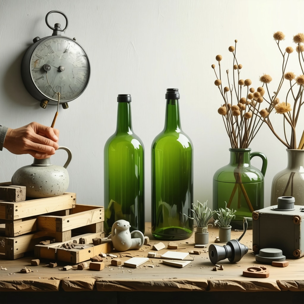 Recyclage créatif : transformer vos vieux objets en déco unique
