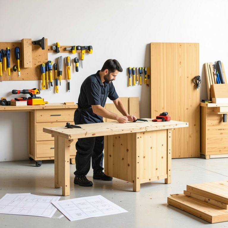 Tutoriel bricolage débutant : fabriquer un meuble pratique facile