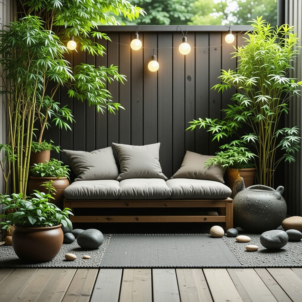 10 projets créatifs DIY pour aménager un petit balcon zen