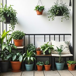 Aménager un petit balcon : 7 idées déco et jardinage faciles
