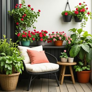 Aménager un petit balcon fleuri : 7 idées créatives et faciles