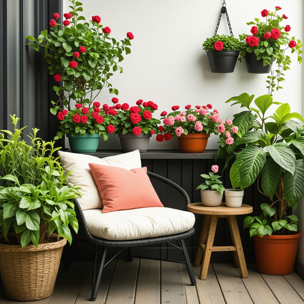 Aménager un petit balcon fleuri : 7 idées créatives et faciles