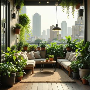 Aménager un petit balcon urbain : 6 astuces déco pratiques 2024