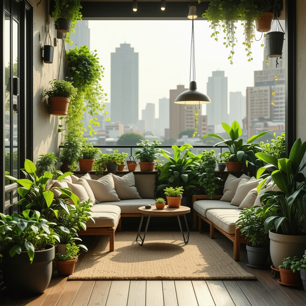 Aménager un petit balcon urbain : 6 astuces déco pratiques 2024