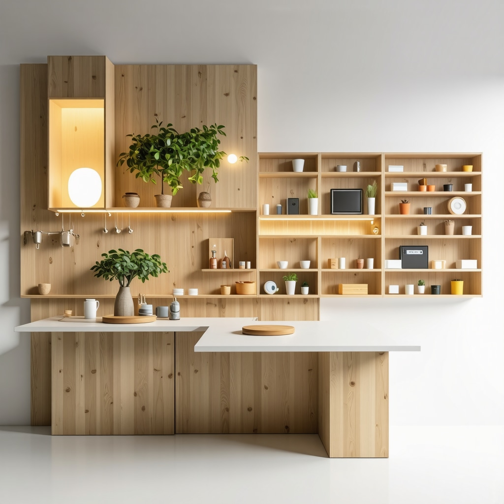 Atelier de bricolage avec matériaux recyclés et composants technologiques pour projets durables
