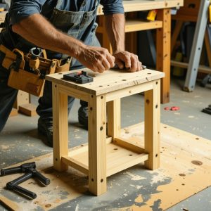 Fabriquer un meuble d'appoint : guide DIY simple 2024
