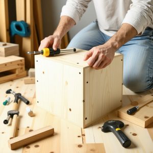 Fabriquer un meuble de rangement simple : guide DIY express