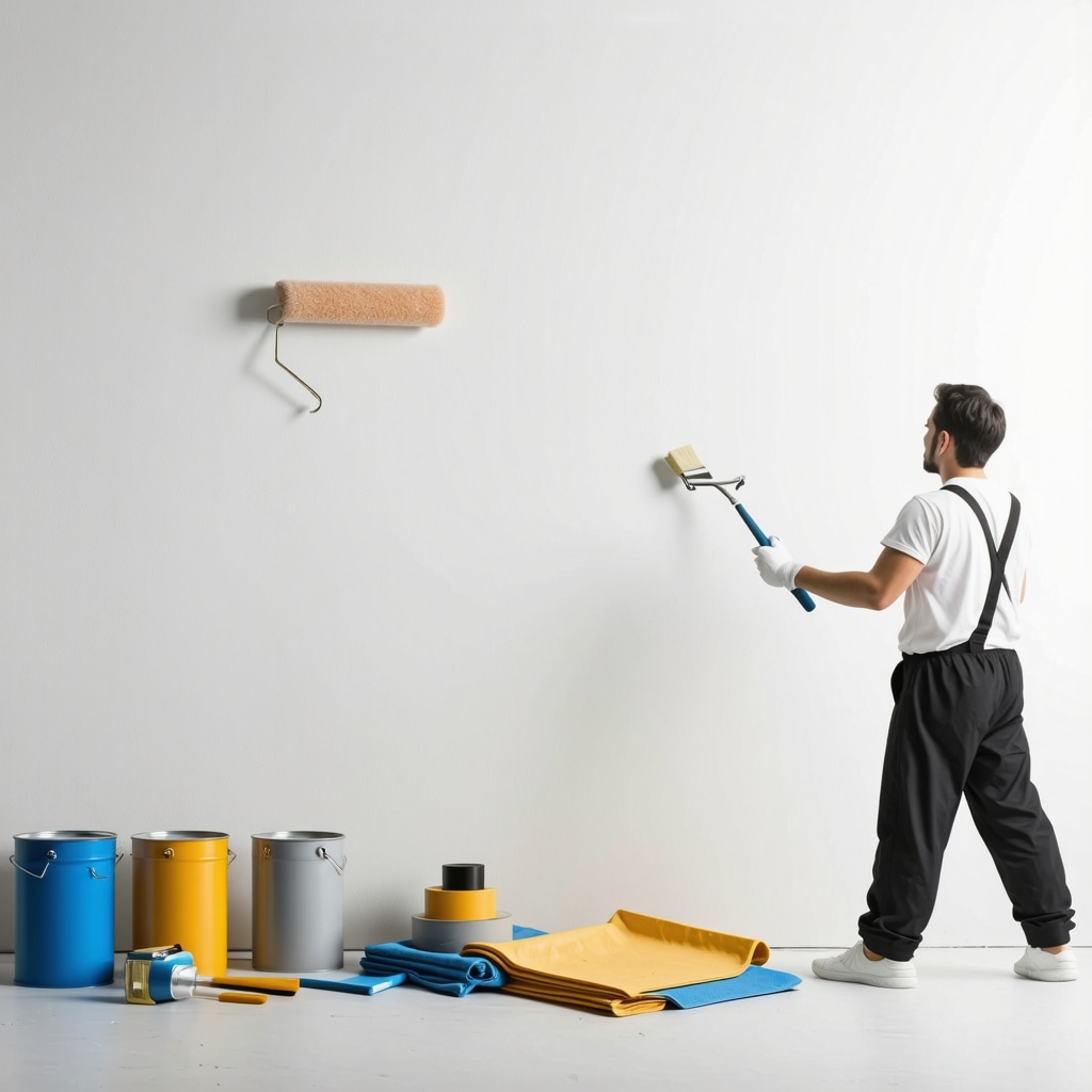 Peindre un mur rapidement : astuces et matériel conseillé