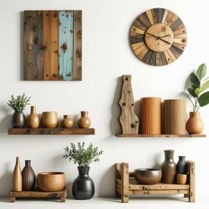 Recyclage créatif : 5 idées déco originales avec bois récupéré