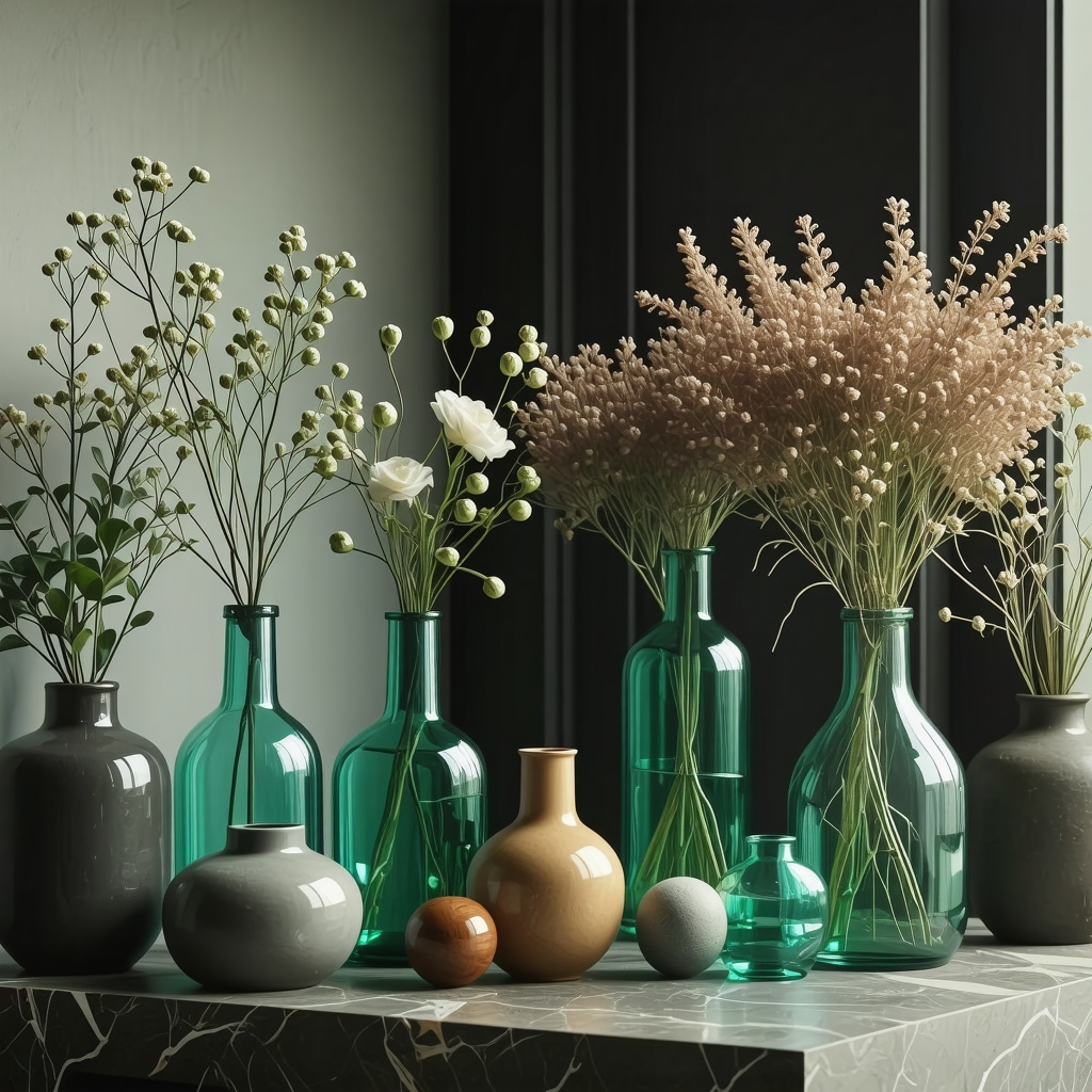Recyclage créatif : 6 idées déco uniques avec bouteilles en verre