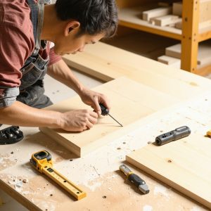 Tutoriel bricolage débutant : fabriquer une étagère pratique