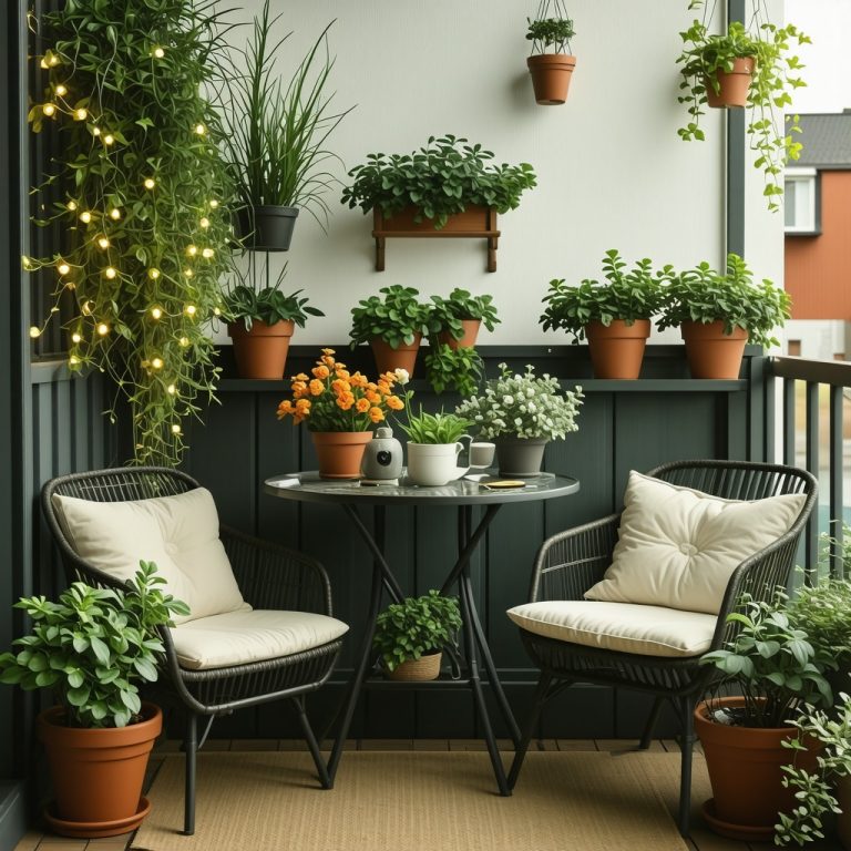 Aménagement de petits balcons : 8 idées déco et jardinage DIY pour un espace cosy