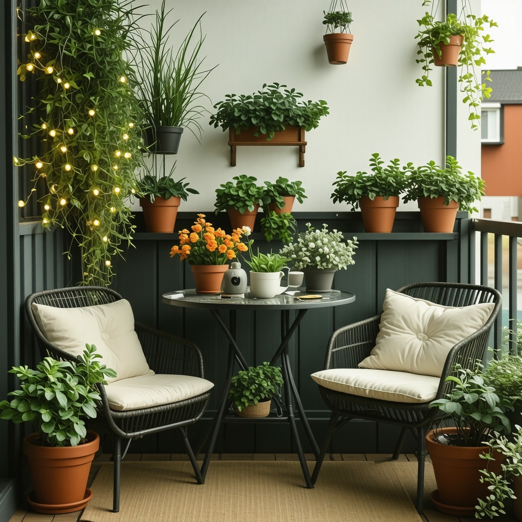 Aménagement de petits balcons : 8 idées déco et jardinage DIY pour un espace cosy
