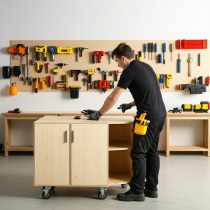 Fabriquer meuble rangement malin : tutoriel DIY économique