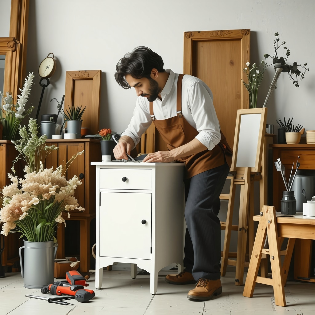 Recyclage créatif : 5 idées DIY pour relooker vos vieux meubles