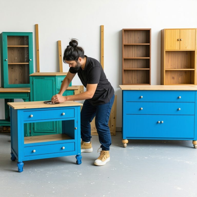 Recyclage créatif : transformer vieux meubles en pièces Design DIY