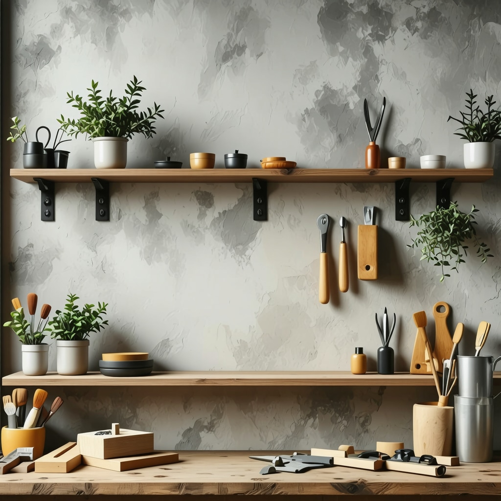 Tutoriel DIY : Fabriquez une étagère murale stylée et pratique